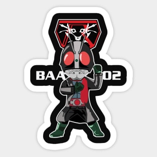 Shin Kamen Rider no.2 - Chibi Sticker